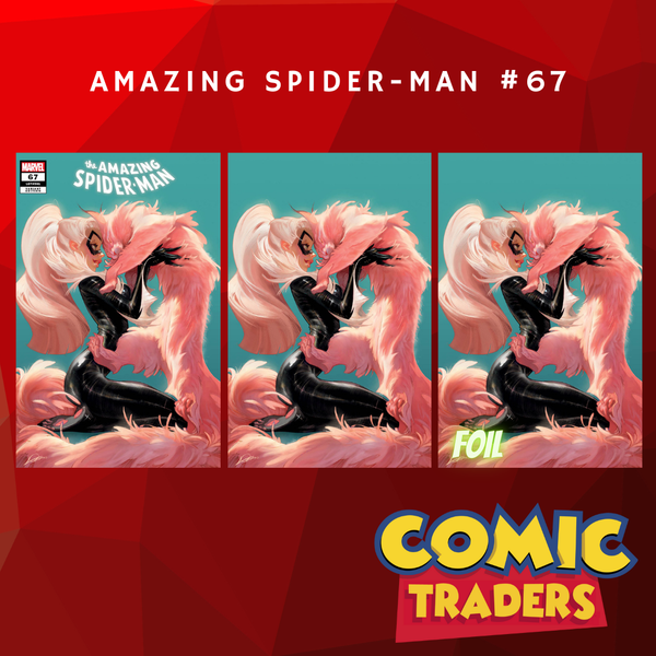 AMAZING SPIDER-MAN #67 ALEXANDER LOZANO EXCLUSIVE VARIANT 3 PACK (2/12/2025) SHIPS 3/12/2025 BACKISSUE