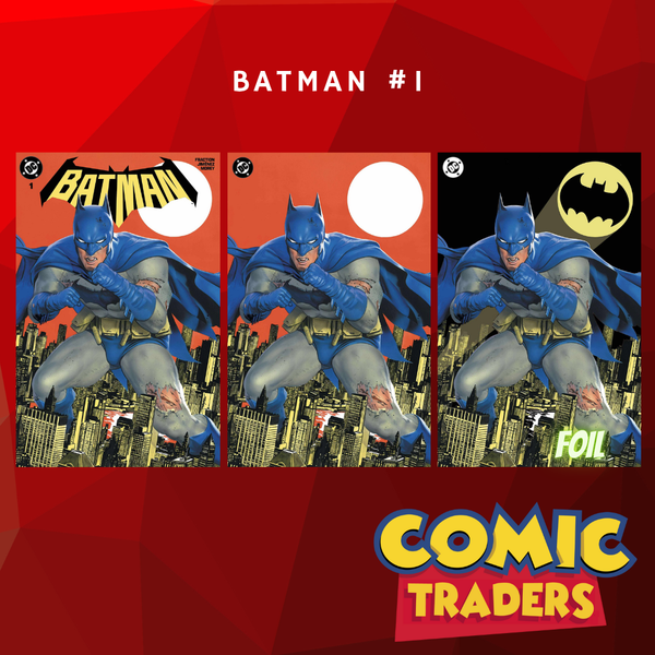 BATMAN #1 MIKE MAYHEW EXCLUSIVE VARIANT 3 PACK (9/3/2025)
