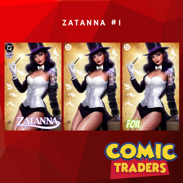 ZATANNA #1 (OF 6) NATHAN SZERDY EXCLUSIVE VARIANT 3 PACK (2/19/2025)