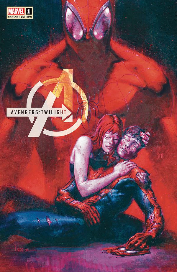 AVENGERS TWILIGHT 1 DAVIDE PARATORE EXCLUSIVE VARIANT BACKISSUE