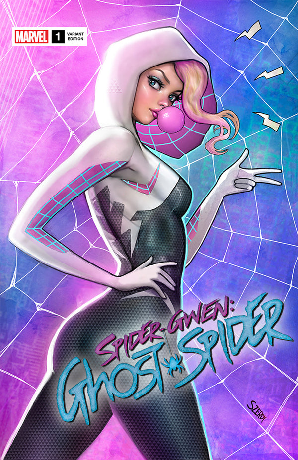 SPIDER-GWEN: THE GHOST-SPIDER 1 NATHAN SZERDY EXCLUSIVE VARIANT (5/22/2024) SHIPS 6/22/2024