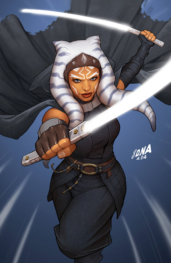 STAR WARS: AHSOKA #1 DAVID NAKAYAMA EXCLUSIVE VIRGIN VARIANT (7/10/2024) SHIPS 8/10/2024 BACKISSUE