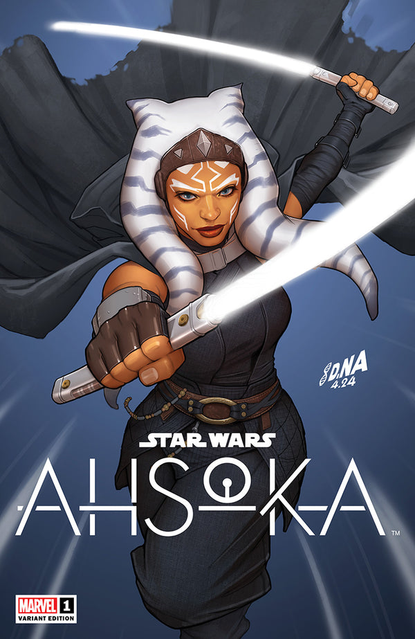 STAR WARS: AHSOKA #1 DAVID NAKAYAMA EXCLUSIVE VARIANT (7/10/2024) SHIPS 8/10/2024 BACKISSUE