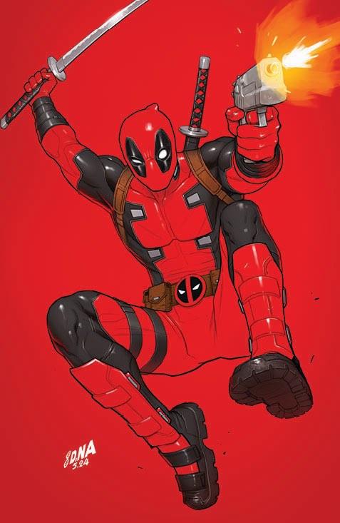 DEADPOOL #1 FACSIMILE EDITION DAVID NAKAYAMA EXCLUSIVE VIRGIN VARIANT (7/10/2024) SHIPS 8/10/2024 BACKISSUE