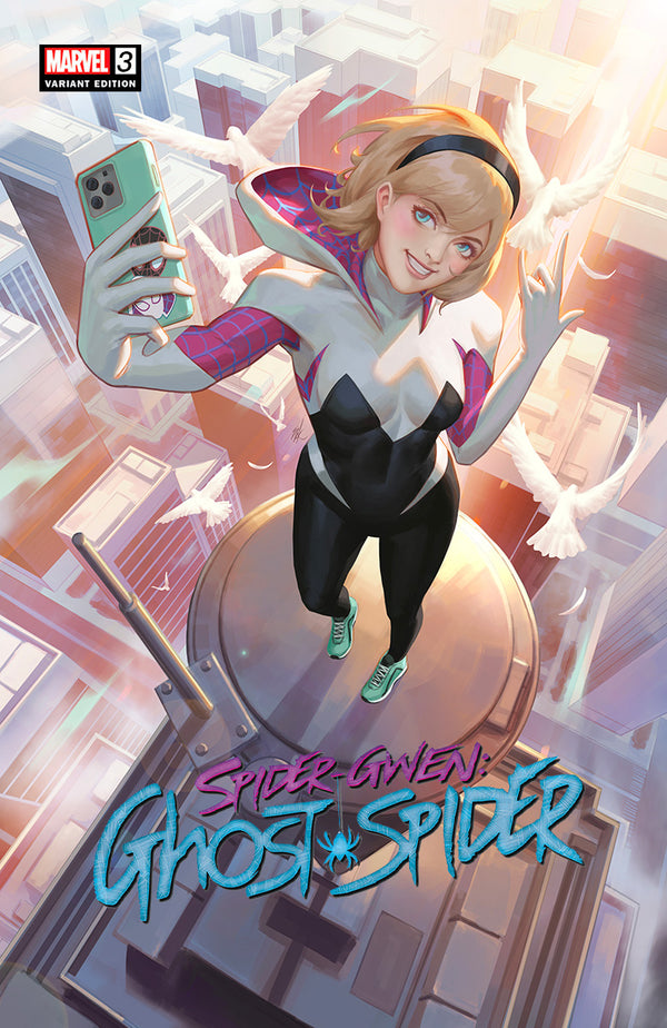 SPIDER-GWEN: THE GHOST-SPIDER #3 EJIKURE EXCLUSIVE VARIANT (7/3/2024) SHIPS 8/3/2024 BACKISSUE