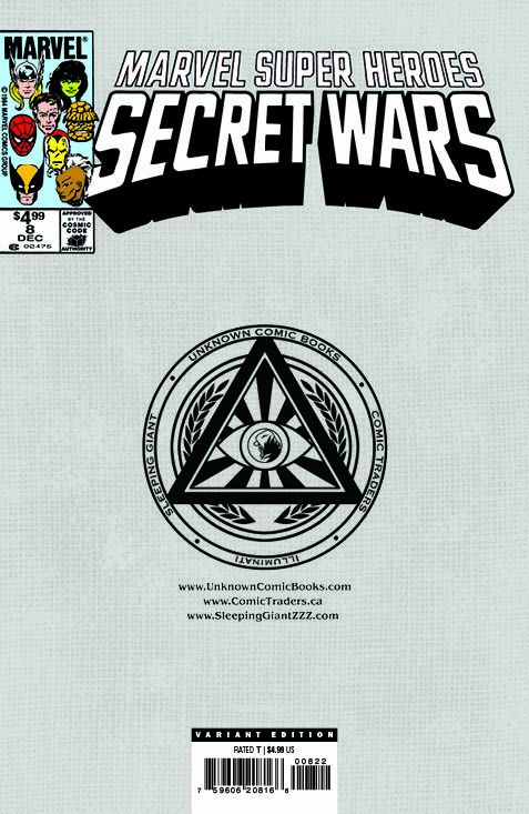 MARVEL SUPER HEROES SECRET WARS