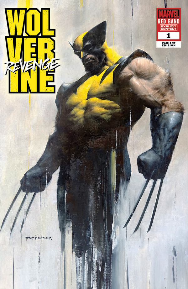 WOLVERINE: REVENGE - RED BAND #1 PUPPETTER LEE EXCLUSIVE VARIANT [POLYBAGGED] (8/21/2024) SHIPS 9/21/2024 BACKISSUE