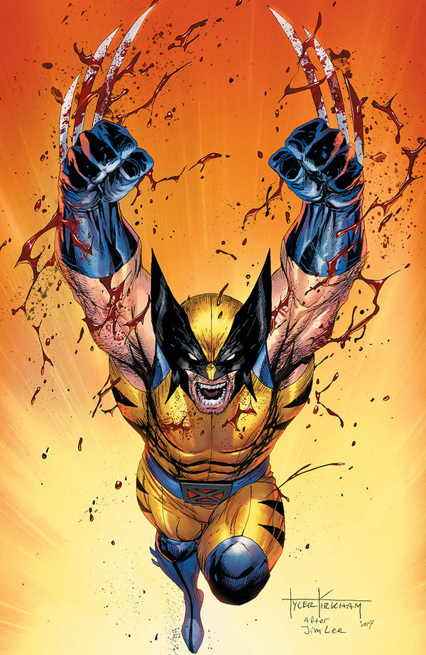 WOLVERINE: REVENGE - RED BAND #2 TYLER KIRKHAM EXCLUSIVE VIRGIN VARIANT (9/25/2024) SHIPS 10/25/2024