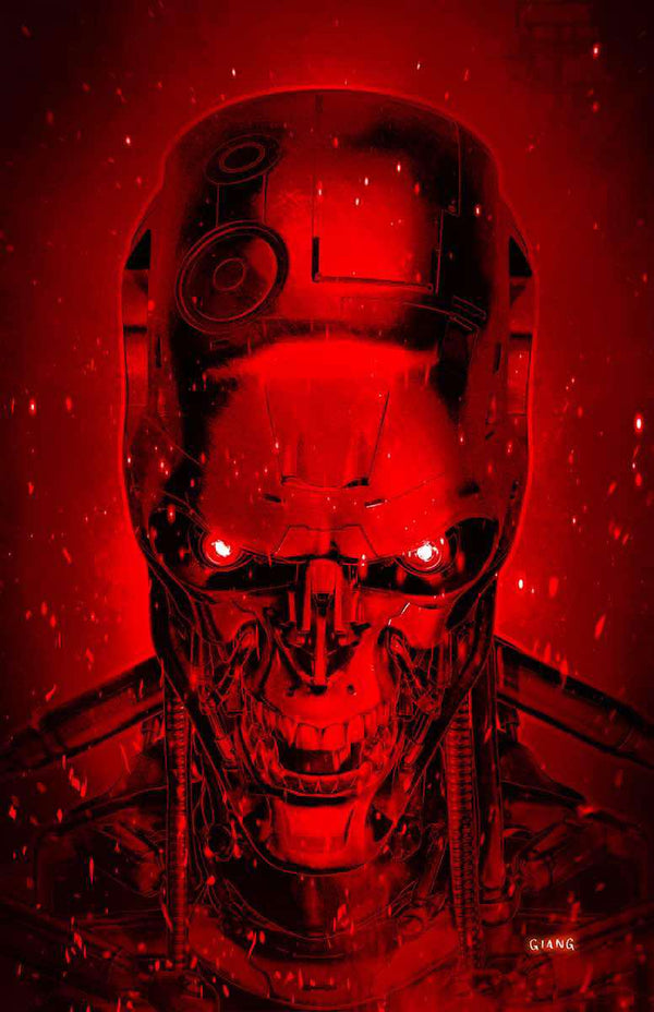 TERMINATOR #1 JOHN GIANG EXCLUSIVE RED VARIANT (10/9/2024) SHIPS 11/9/2024