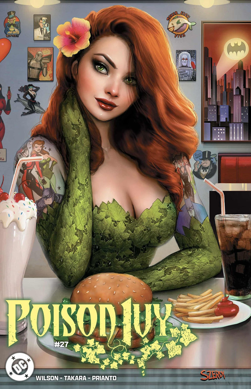 HARLEY QUINN #45/POISON IVY #27 NATHAN SZERDY EXCLUSIVE CONNECTING VARIANT 6 PACK (11/27/2024) SHIPS 12/27/2024