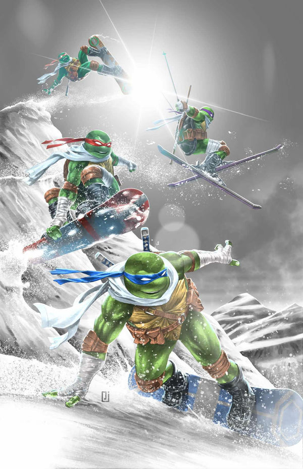 TEENAGE MUTANT NINJA TURTLES 2024 #7 PEEJAY CATACUTAN EXCLUSIVE COLOR SPLASH VIRGIN VARIANT (2/26/2025) SHIPS 3/26/2025