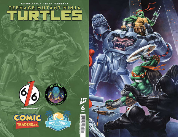 TEENAGE MUTANT NINJA TURTLES 2024 #6 PEEJAY CATACUTAN EXCLUSIVE RIGHT VIRGIN VARIANT (1/29/2025) SHIPS 2/28/2025