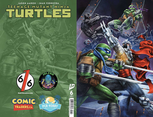 TEENAGE MUTANT NINJA TURTLES 2024 #6 PEEJAY CATACUTAN EXCLUSIVE LEFT VIRGIN VARIANT (1/29/2025) SHIPS 2/28/2025