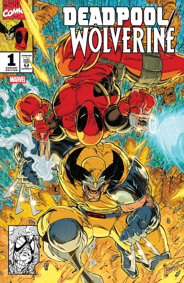 DEADPOOL/WOLVERINE #1 KAARE ANDREWS EXCLUSIVE VARIANT (1/1/2025) SHIPS 2/1/2025