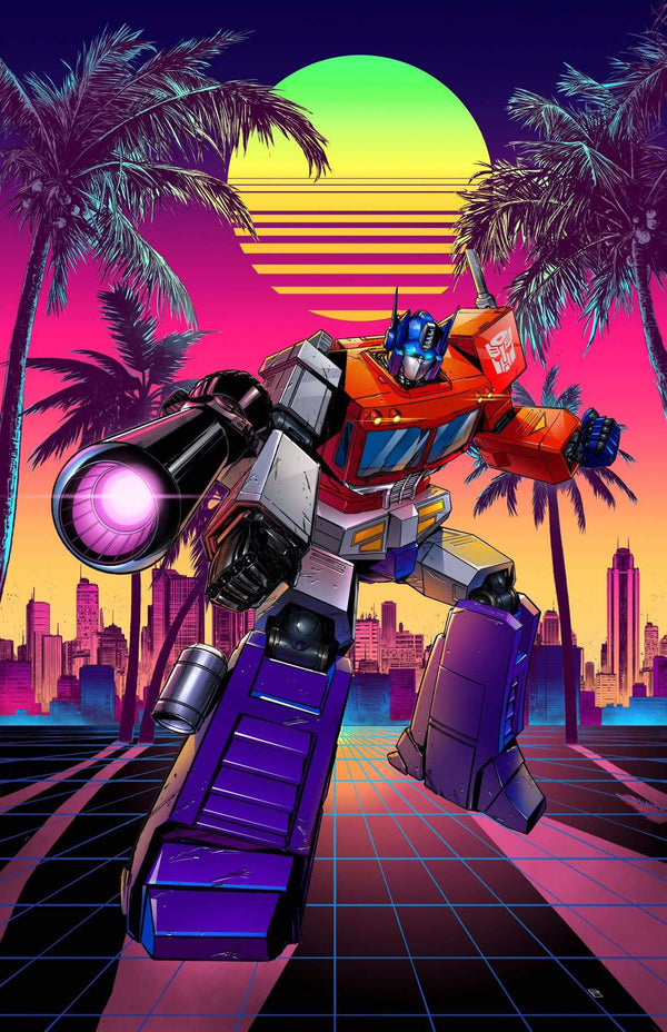 TRANSFORMERS #17 RAYMOND GAY EXCLUSIVE VIRGIN OPTIMUS PRIME 80S FOIL VARIANT (2/12/2025) SHIPS 3/12/2025