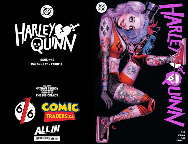 HARLEY QUINN #49 NATHAN SZERDY EXCLUSIVE VARIANT (3/26/2025)