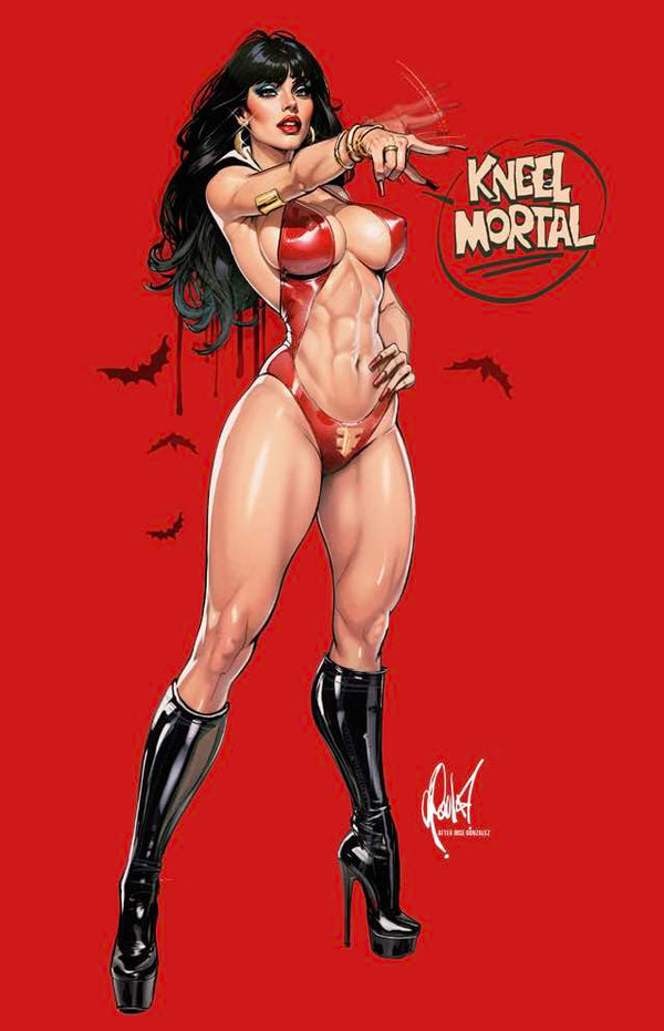 VAMPIRELLA (2025) #1 CEDRIC POULET EXCLUSIVE RED VARIANT (3/26/2025) SHIPS 4/26/2025