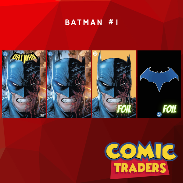 BATMAN #1 TYLER KIRKHAM EXCLUSIVE VARIANT 4 PACK (9/3/2025)
