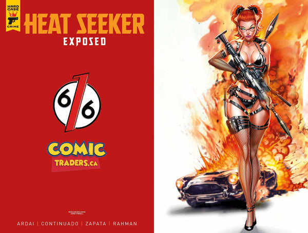 HEAT SEEKER EXPOSED GUN HONEY SERIES #2 JAMIE TYNDALL EXCLUSIVE VIRGIN VARIANT (8/6/2025) SHIPS 9/6/2025
