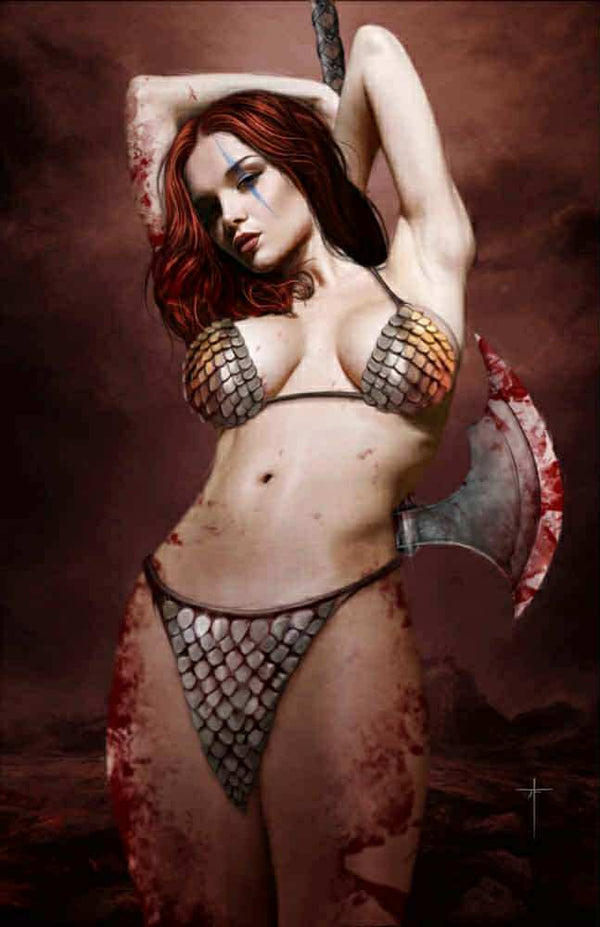 SONJA REBORN #1 JAY FERGUSON EXCLUSIVE RED VIRGIN EXCLUSIVE (8/6/2025) SHIPS 9/6/2025