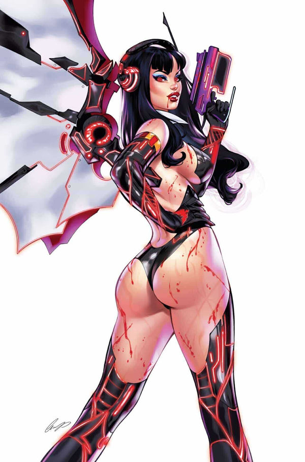 VAMPIRELLA (2025) #6 ELIAS CHATZOUDIS EXCLUSIVE VIRGIN WHITE VARIANT (8/27/2025) SHIPS 9/27/2025
