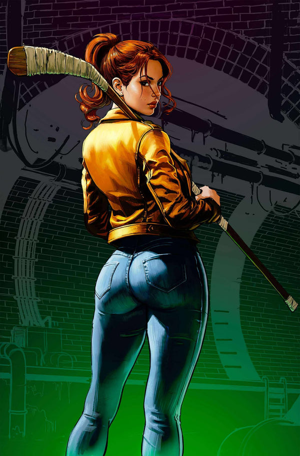 Teenage Mutant Ninja Turtles #12 IVAN TALAVERA VIRGIN ZOOM IN VARIANT (10/8/2025) SHIPS 11/8/2025