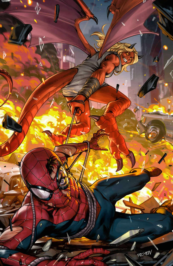 AMAZING SPIDER-MAN: TORN #1 DERRICK CHEW EXCLUSIVE VIRGIN VARIANT (10/8/2025) SHIPS 11/8/2025