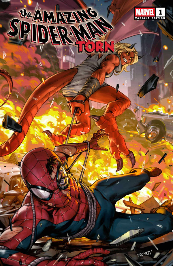 AMAZING SPIDER-MAN: TORN #1 DERRICK CHEW EXCLUSIVE VARIANT (10/8/2025) SHIPS 11/8/2025