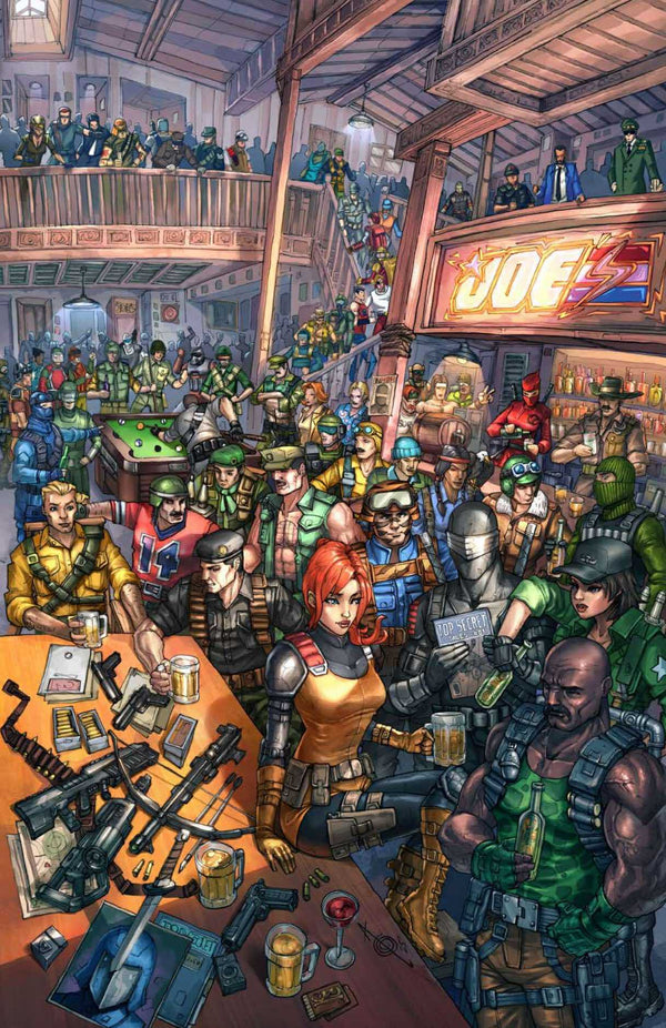 GI JOE A REAL AMERICAN HERO #321 ALAN QUAH EXCLUSIVE VIRGIN VARIANT (10/8/2025) SHIPS 11/8/2025