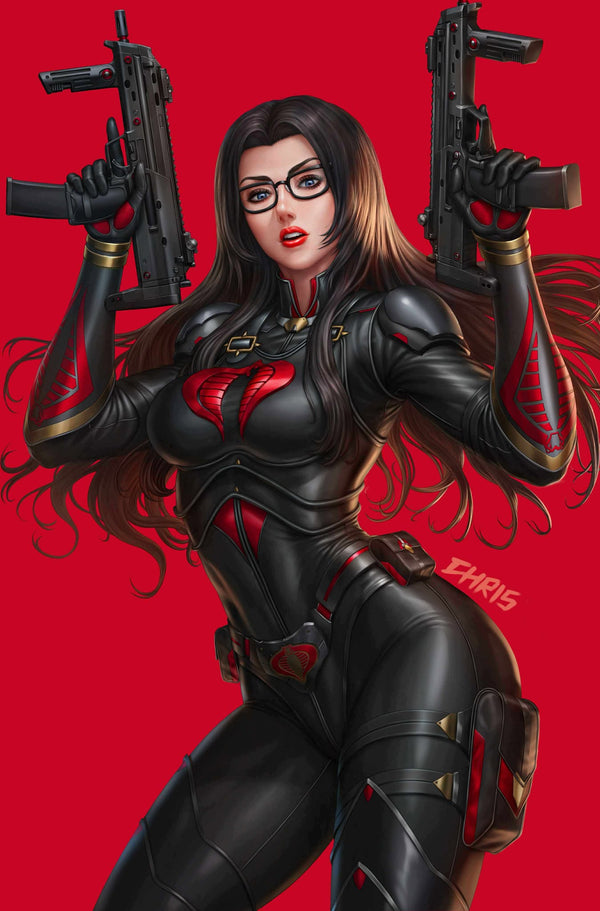 GI JOE A REAL AMERICAN HERO #322 CHRIS NG EXCLUSIVE VIRGIN RED FOILVARIANT (11/12/2025) SHIPS 12/12/2025