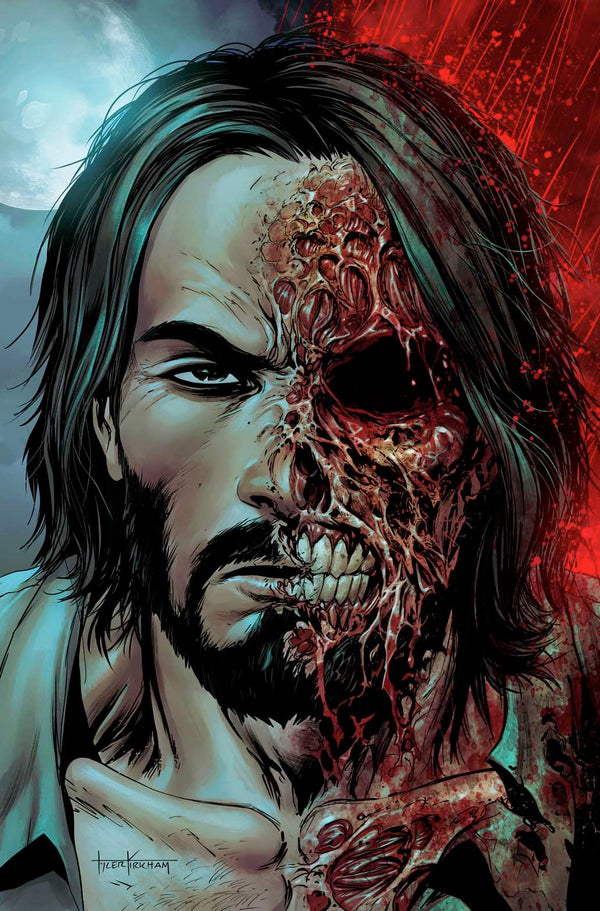 BRZRKR: The Bleeding Tide #1 TYLER KIRKHAM EXCLUSIVE VIRGIN FOIL VARIANT (11/26/2025) SHIPS 12/26/2025