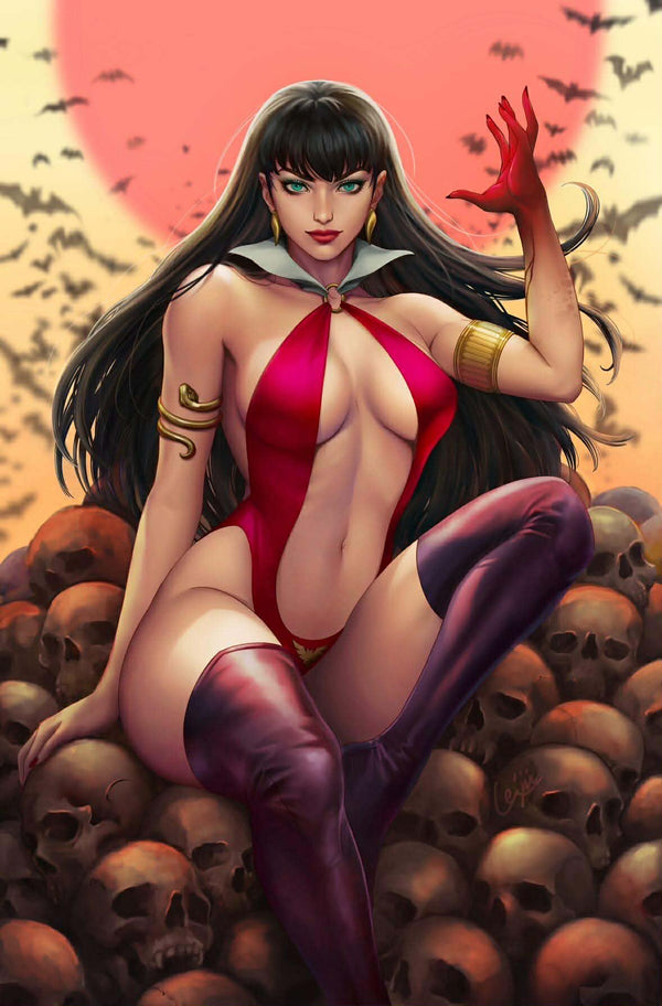 VAMPIRELLA #9 WEIJIC EXCLUSIVE DAY VIRGIN VARIANT (1/7/2026) SHIPS 2/7/2026