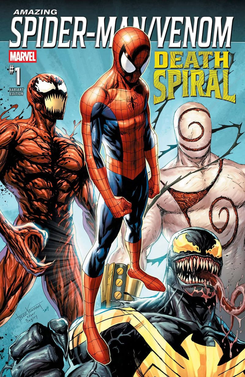 アメコミ Amazing spider man Venom Carnage Spider-Man Venom vs Carnage Comic Book Cover 378 Poster 24X36