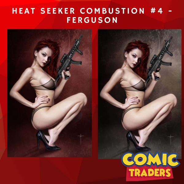 HEAT SEEKER COMBUSTION GUN HONEY SERIES #4 JAY FERGUSON EXCLUSIVE VIRGIN VARIANT 2 PACK (2/12/2025) SHIPS 3/12/2025