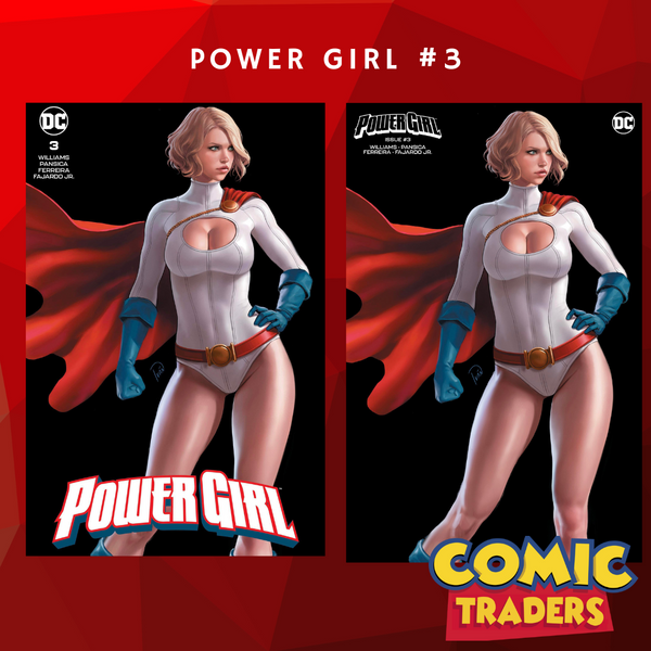 POWER GIRL #3 IVAN TALAVERA EXCLUSIVE VARIANT 2 PACK (11/28/2023) SHIPS 12/28/2023 BACKISSUE