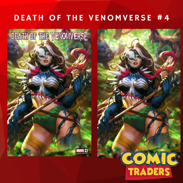 DEATH OF THE VENOMVERSE 4 DERRICK CHEW EXCLUSIVE VARIANT 2 PACK (9/13/2023) SHIPS 10/13/2023 BACKISSUE