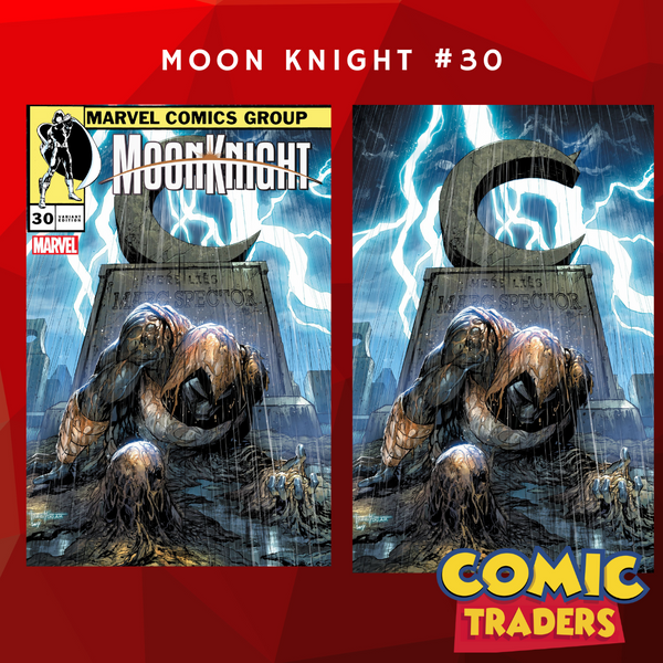 MOON KNIGHT 30 TYLER KIRKHAM EXCLUSIVE VARIANT 2 PACK (12/13/2023) SHIPS 1/13/2024 BACKISSUE