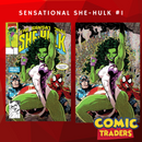 SENSATIONAL SHE-HULK 1 KAARE ANDREWS EXCLUSIVE VARIANT 2 PACK (10/11/2023) BACKISSUE