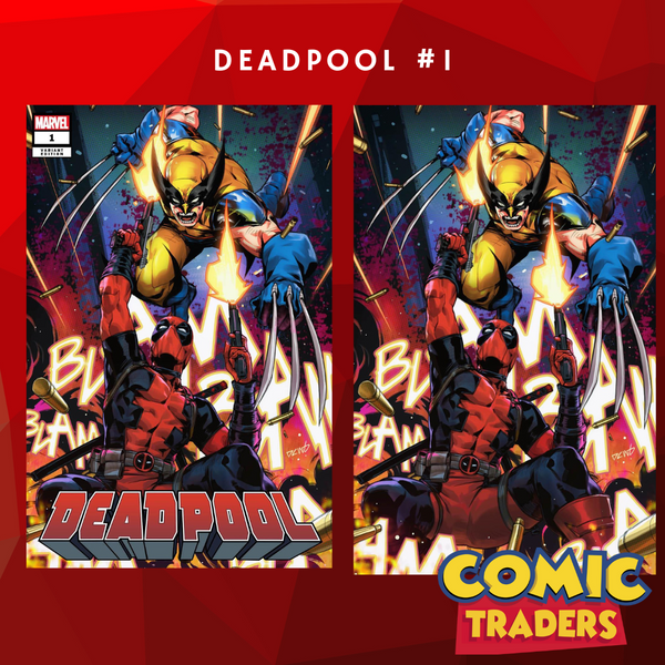DEADPOOL 1 DERRICK CHEW EXCLUSIVE VARIANT 2 PACK (4/3/2024) SHIPS 5/3/2024 BACKISSUE