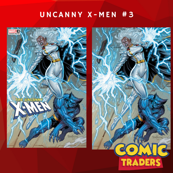 UNCANNY X-MEN #3 TYLER KIRKHAM EXCLUSIVE VARIANT 2 PACK (9/25/2024) SHIPS 10/25/2024 BACKISSUE