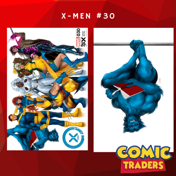 X-MEN 30 MIGUEL MERCADO EXCLUSIVE VARIANT 2 PACK (1/17/2024) SHIPS 2/17/2024 BACKISSUE