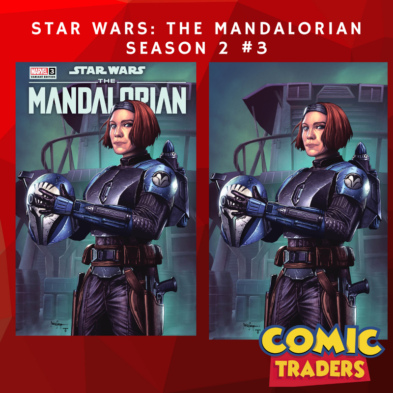 STAR WARS: THE MANDALORIAN SEASON 2 3 MICO SUAYAN EXCLUSIVE VARIANT 2 PACK (8/30/2023) SHIPS 9/30/2023 BACKISSUE