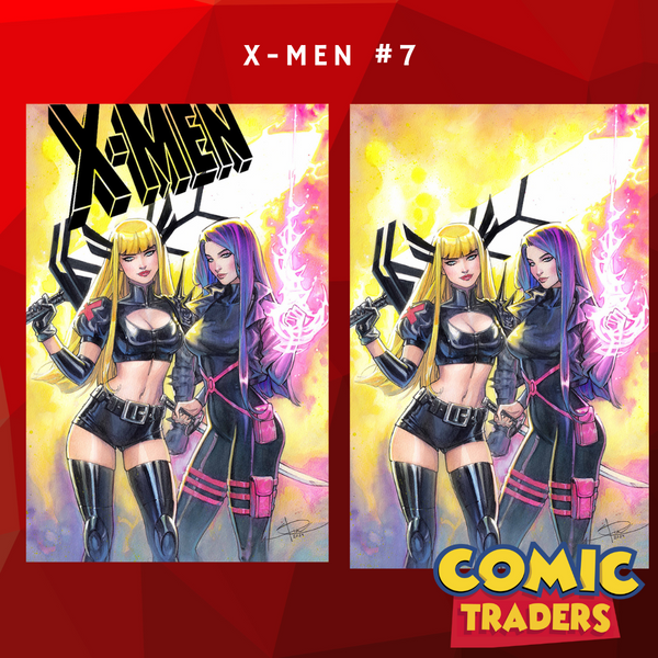 X-MEN #7 SABINE RICH EXCLUSIVE VARIANT 2 PACK (11/6/2024) SHIPS 12/6/2024 BACKISSUE