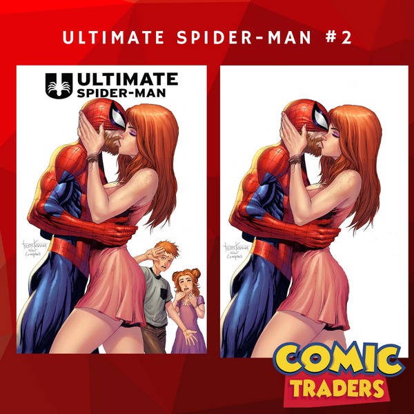 ULTIMATE SPIDER-MAN 2 TYLER KIRKHAM EXCLUSIVE VARIANT 2 PACK (2/21/2024) SHIPS 3/21/2024 BACKISSUE