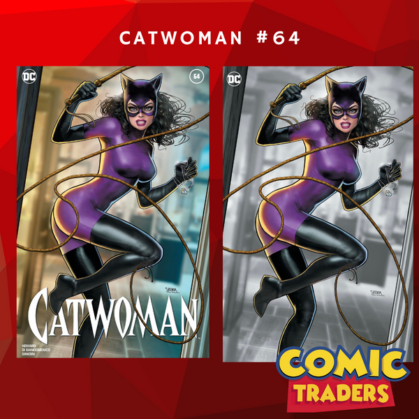 CATWOMAN #64 NATHAN SZERDY EXCLUSIVE VARIANT 2 PACK (4/16/2024) SHIPS 5/16/2024