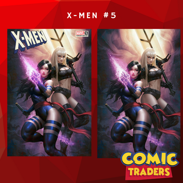 X-MEN #5 KENDRICK LIM EXCLUSIVE VARIANT 2 PACK (10/2/2024) SHIPS 11/2/2024 BACKISSUE