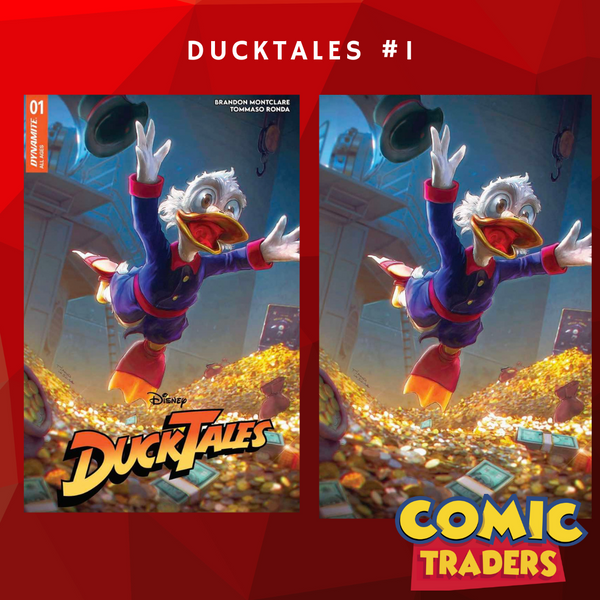 DUCKTALES #1 TIAGO DA SILVA EXCLUSIVE VARIANT 2 PACK (11/6/2024) SHIPS 12/6/2024