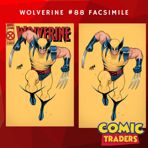 WOLVERINE #88 FACSIMILE EDITION DAVID NAKAYAMA EXCLUSIVE VARIANT 2 PACK (7/24/2024) SHIPS 8/24/2024 BACKISSUE