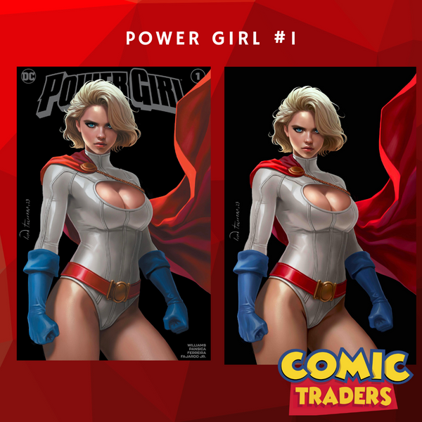 POWER GIRL #1 IVAN TALAVERA EXCLUSIVE VARIANT 2 PACK (9/26/2023) SHIPS 10/26/2023