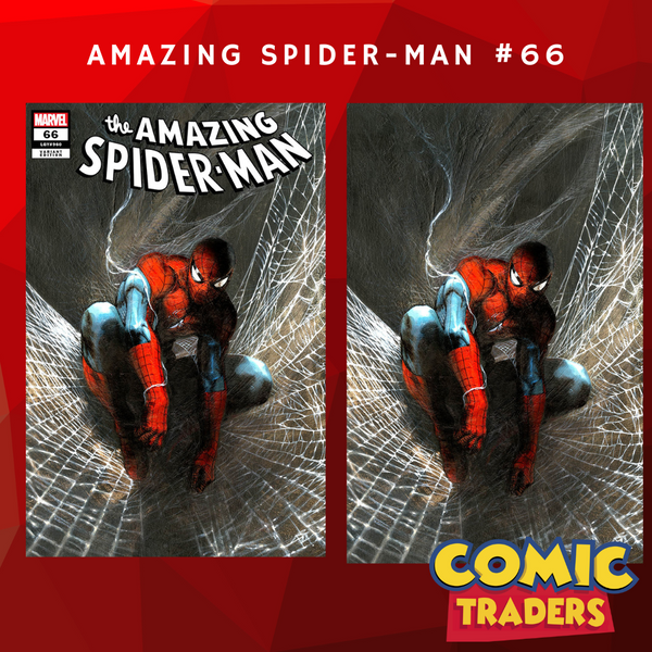 AMAZING SPIDER-MAN #66 GABRIELE DELL'OTTO EXCLUSIVE VARIANT 2 PACK (1/22/2025) SHIPS 2/22/2025 BACKISSUE